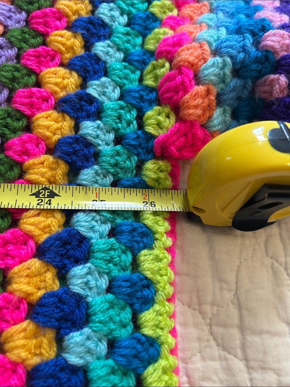 Handmade Crochet Granny Square Sweater - Picture 5 of 6